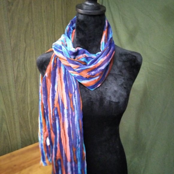 Collection Eighteen multi-colored scarf - see description - Picture 5 of 16